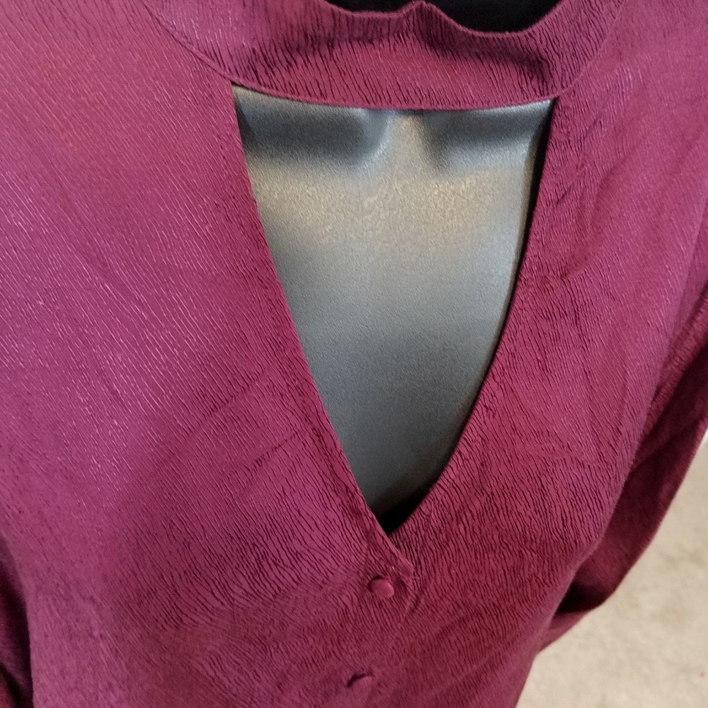 Wren & Willa Choker Neck Top Sz Small NWOT - Picture 3 of 6